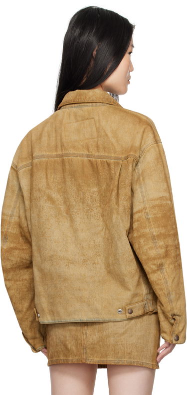 Яке Diesel Denim Jacket with Hardware Logo Кафяво | A15903 0AJET, 2