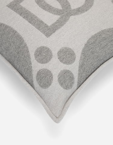 Домашен декор Dolce & Gabbana Wool Jacquard Cushion Medium Сиво | TCE008TCAN2U0060, 2