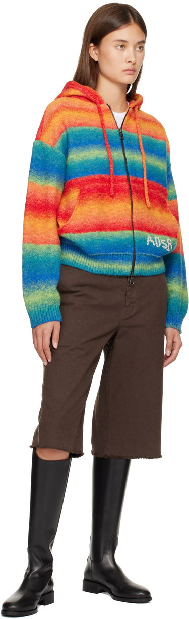 Суитчър Andersson Bell Full-Zip Striped Knit Hoodie with ADSB Embroidery Многоцветен | atb1390u, 3