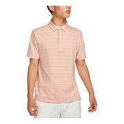Striped Breathable Short Sleeve Polo Shirt