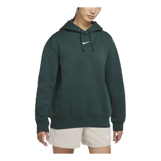 Суитчър Nike Sportswear Collection Fleece Hoodie Зелено | DJ7669-397