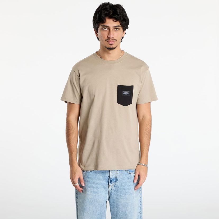 Тениска Horsefeathers Pocket T-Shirt Alpha Бежово | SM1257N