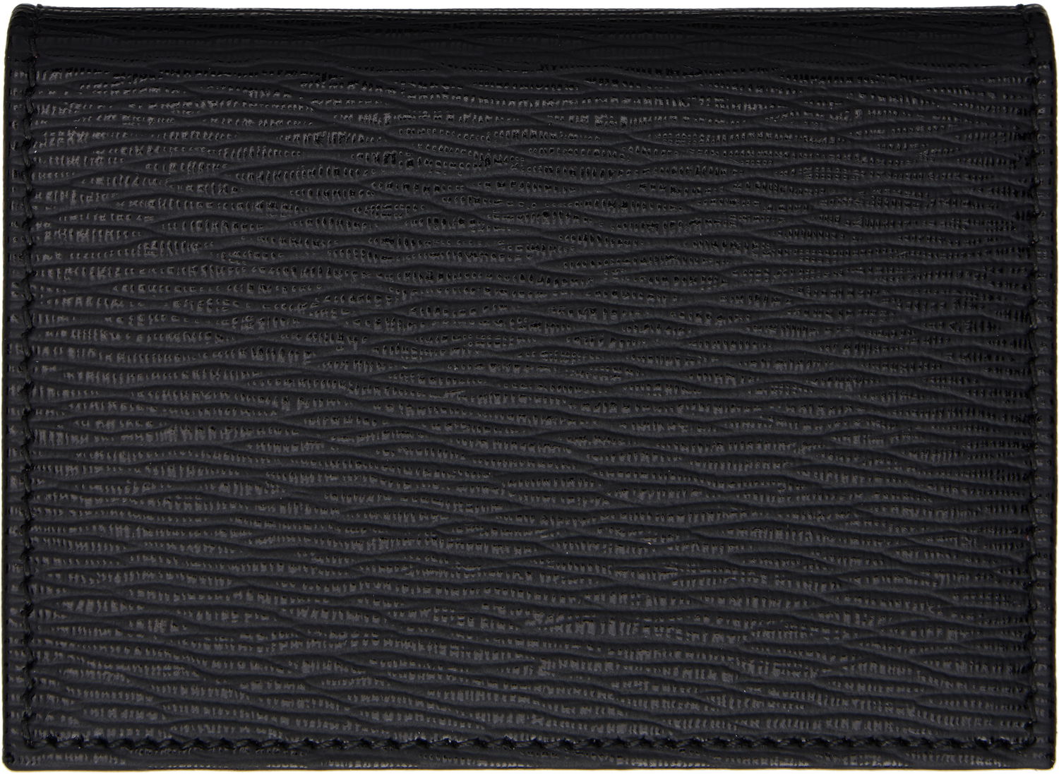 Портфейл FERRAGAMO Salvatore Ferragamo Gancini Card Holder Черно | 685948, 1
