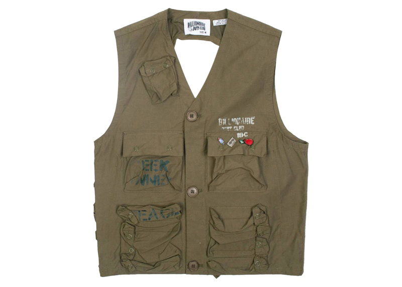 Жилетка BILLIONAIRE BOYS CLUB Billionaire Boys Club C1 Multi-Pocket Vest Зелено | 8011402GRN, 0