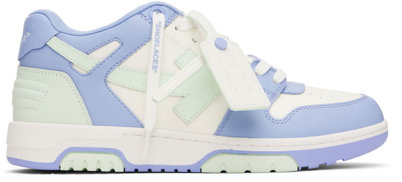 Кецове и обувки Off-White Off-White Out Of Office Tricolor Синьо | OMIA189S25LEA0044241