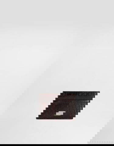 Портфейл Dolce & Gabbana Eel Leather Card Holder Onesize Кафяво | BP0330A8A5381300, 0