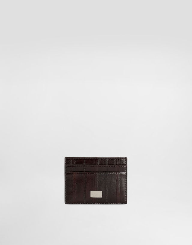 Eel Leather Card Holder Onesize