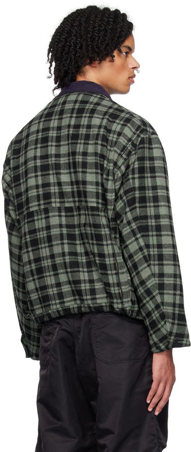 Яке BEAMS BEAMS PLUS Fishing Plaid Jacket Зелено | 38180377791, 2