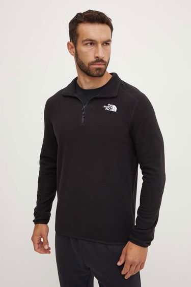 Пуловер The North Face 100 Glacier 1/4 Zip Fleece Черно | NF0A855W4H01, 3