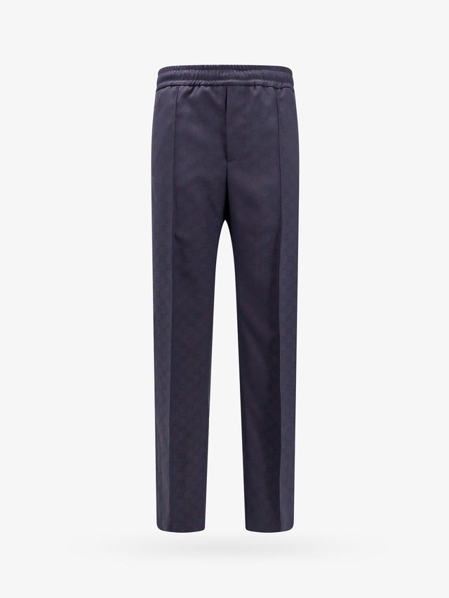 Navy Blue Tailored Trousers