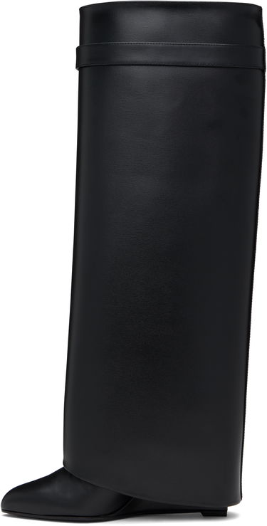 Облекло Givenchy Givenchy Shark Lock Tall Boots Черно | BE702XE1NG001, 2