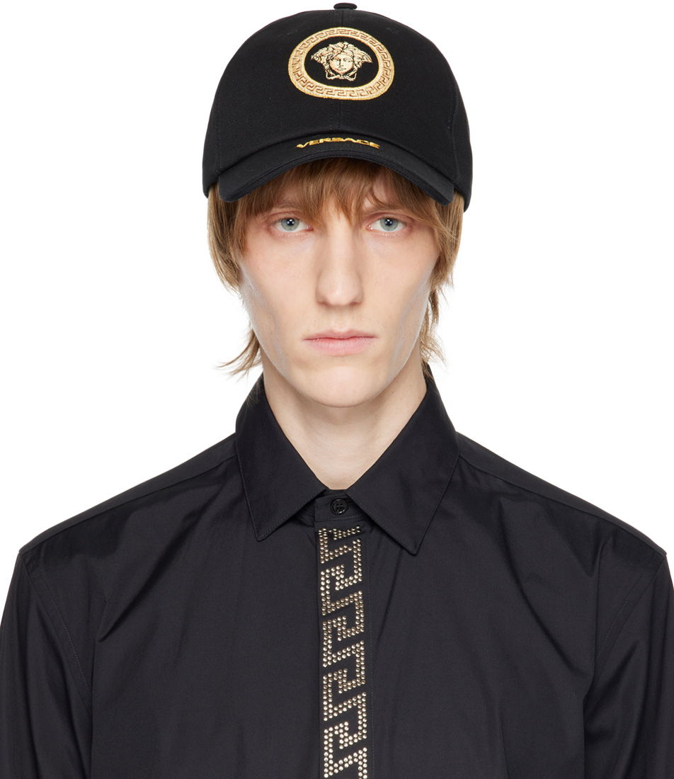 Шапка с козирка Versace Medusa Cap Черно | 1001590 1A06340, 0