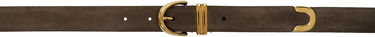 Колани Khaite Khaite Bambi Suede Belt Кафяво | 10010-726, 0