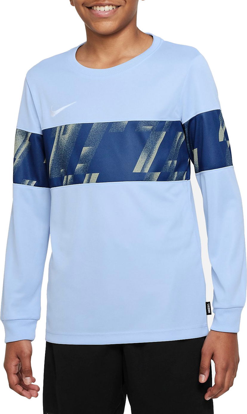 Фланелка Nike Nike F.C. Dri-FIT Libero Long Sleeve T-Shirt Синьо | dh9674-548