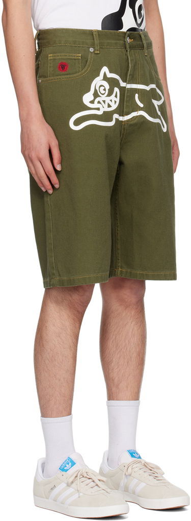 Къси панталони BBC IceCream ICECREAM Running Dog Denim Shorts Синьо | ICD003, 4