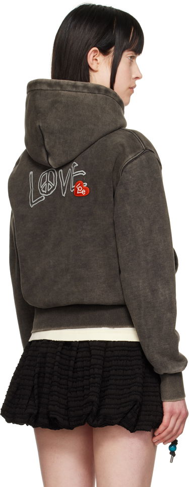 Суитчър Andersson Bell Andersson Bell Dyed 'Love' Hoodie Сиво | atb1253u, 2