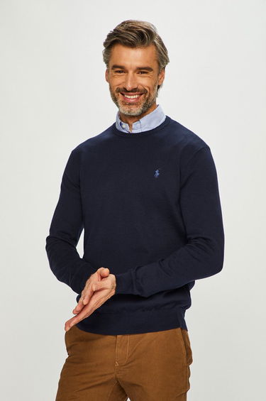 Суитчър Polo by Ralph Lauren Core Regular Fit Sweater Тъмно синьо | 710684957001, 0