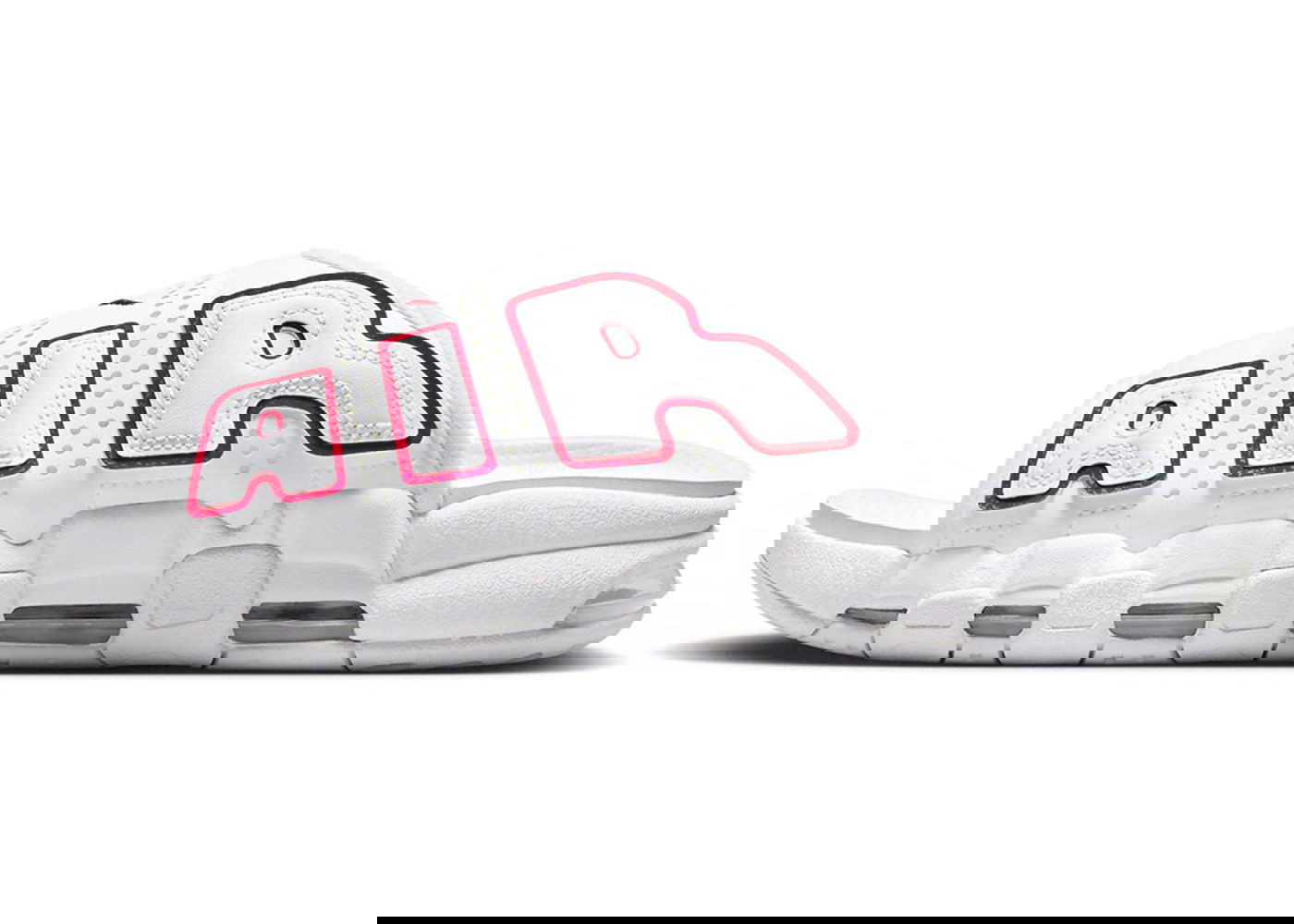 Кецове и обувки Nike Air More Uptempo Slide Бяло | FD9884-100, 0