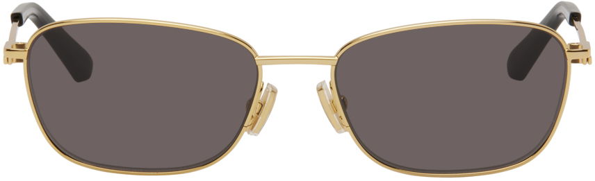 Слънчеви очила Bottega Veneta Rectangular Sunglasses Бежово | BV1300S-001, 0