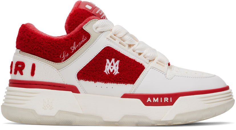 Кецове и обувки AMIRI AMIRI Varsity MA-1 Бяло | AMFOSR1086