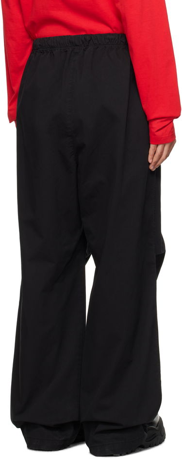 Карго панталони We11done We11done Tucked Wide Trousers Черно | WD-PT3-24-262-U-BK, 2