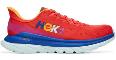 Кецове и обувки Hoka One One Běžecká obuv Mach 4 Червено | 1113528-fbln, 1