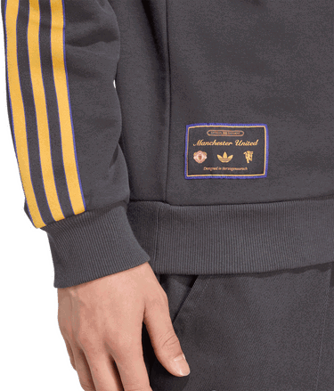 Суитчър adidas Originals Manchester United Icon Sweatshirt Сиво | jn2824, 3