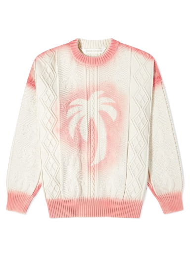 Sprayed Palm Fishermans Jumper