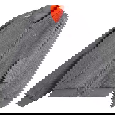 Яке бомбър adidas Originals Reversible Textured Bomber Jacket Сиво | KR7618, 0