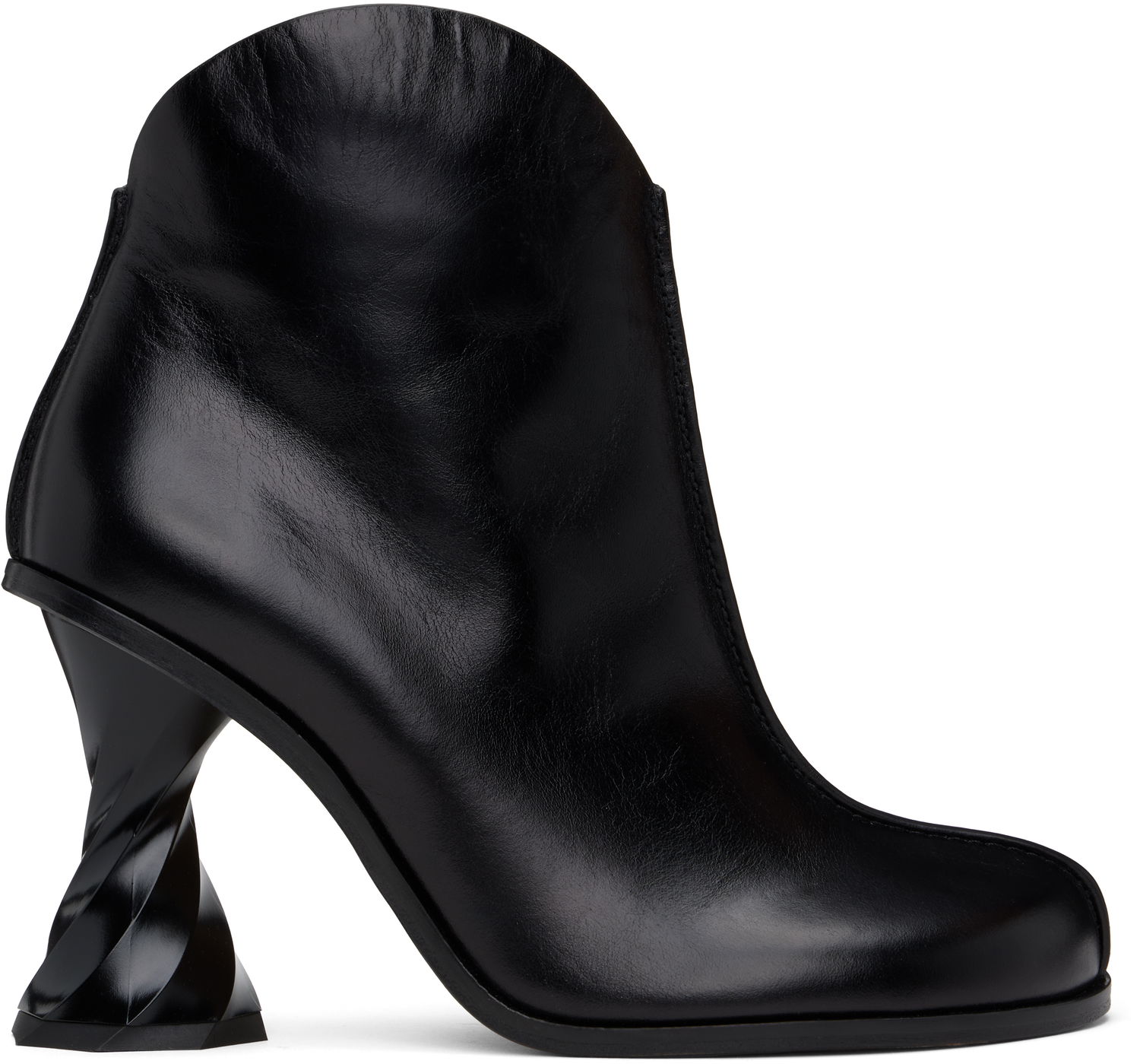 Облекло JW Anderson JW Anderson Twisted Heel Ankle Boots Черно | ANW43211A, 0