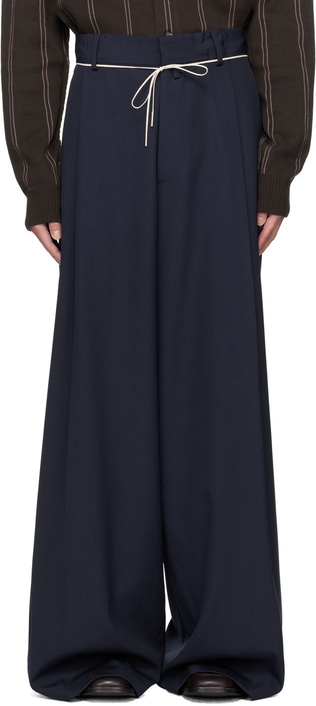 Dries Van Noten Drawstring Trousers