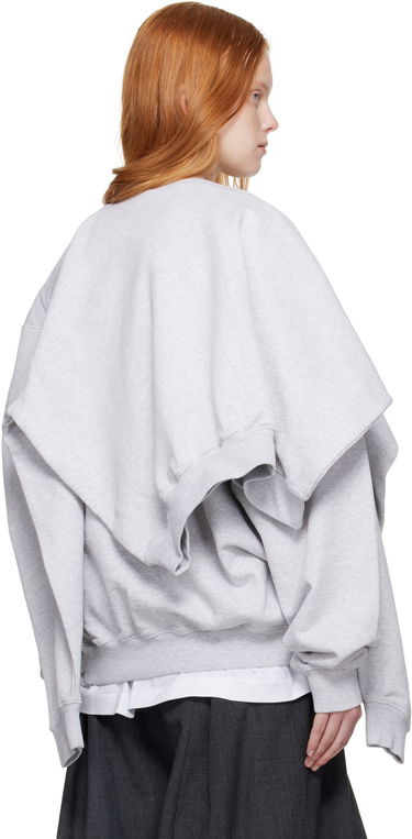 Суитчър VETEMENTS VETEMENTS Double Layered Sweatshirt Сиво | UH76CW400G, 2
