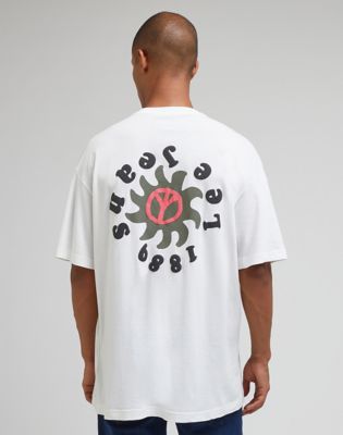 Тениска Lee Loose Tee Бяло | 112341749:XXL, 0