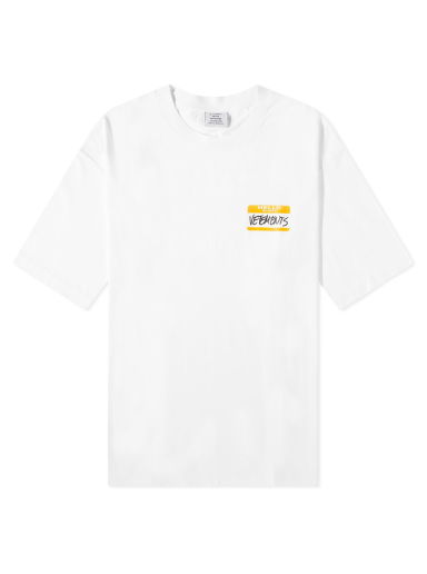 Тениска VETEMENTS My Name is T-Shirt Бяло | UE54TR240W