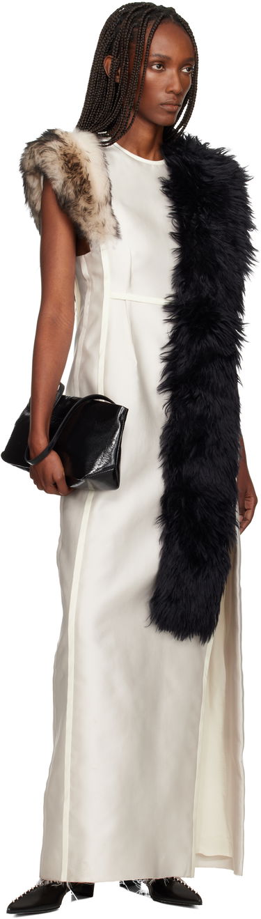 Шал Jil Sander Alpaca Scarf Черно | J02TE0112_J40097, 1