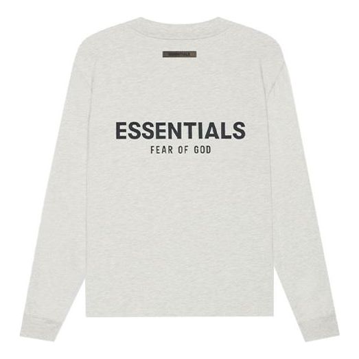 Тениска Fear of God Essentials Long Sleeve Tee Сиво | FOG-SS21-598, 0