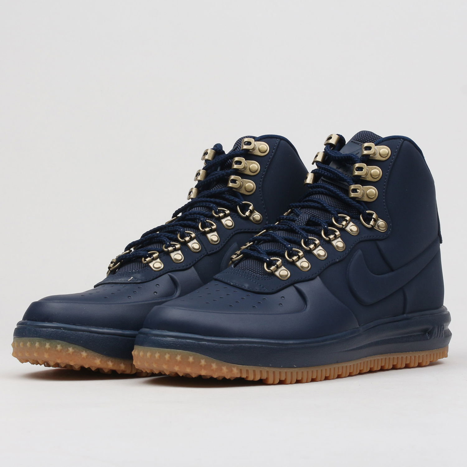 Кецове и обувки Nike Lunar Force 1 Duckboot '18 Тъмно синьо | BQ7930-400, 0