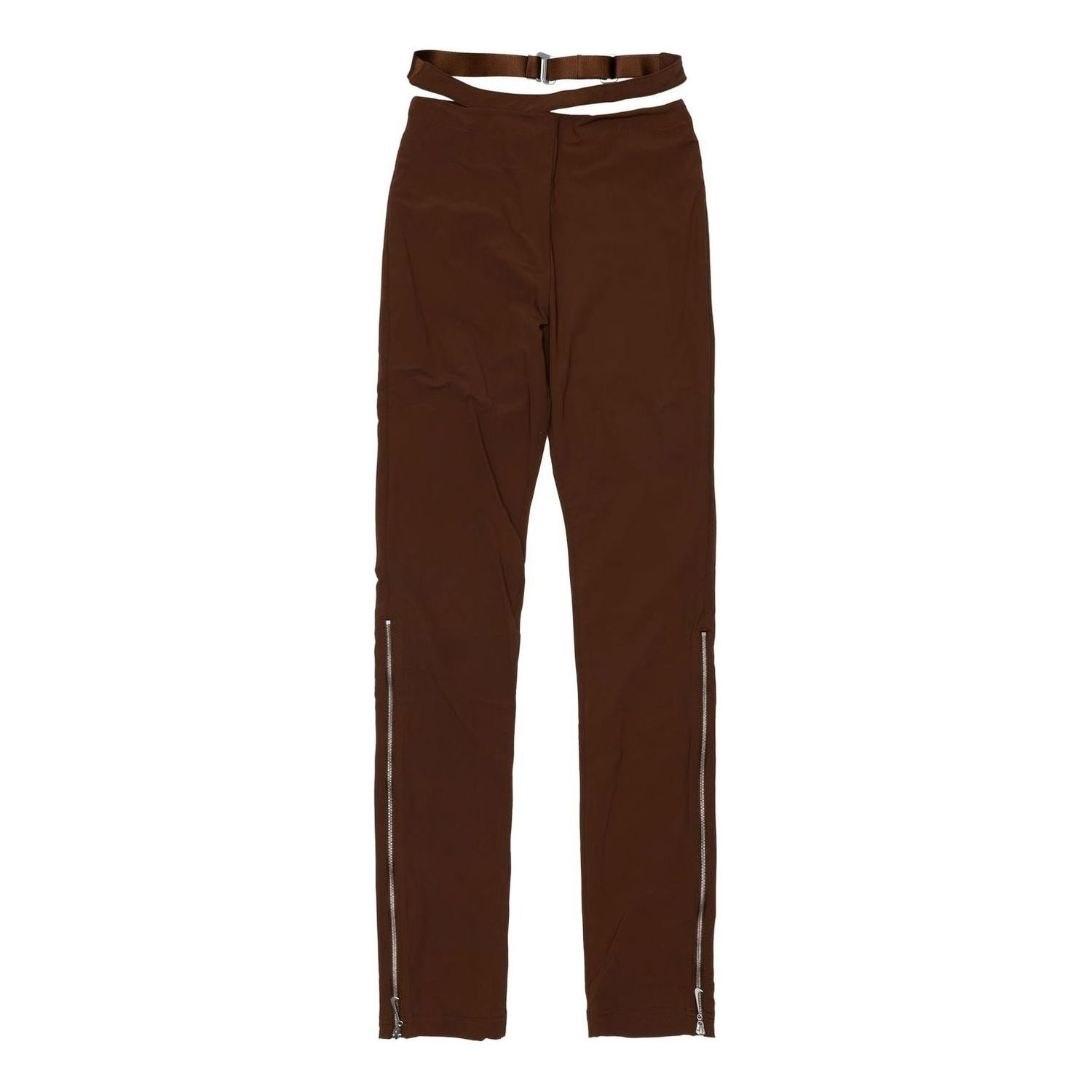 Панталони Nike Slim-fit Pants With Belt and Zippers Кафяво | DR5388-259, 0