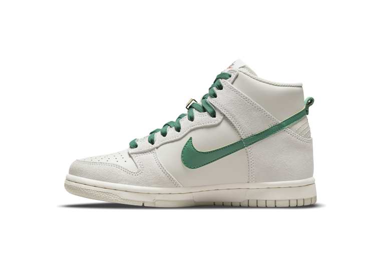 Кецове и обувки Nike Dunk High SE "First Use Pack - Green Noise" GS Сиво | DD0733-001, 0