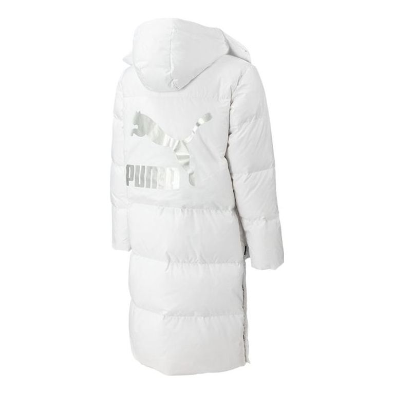 Парка Puma Teamliga Long Down Coat Бяло | 539572-02, 0