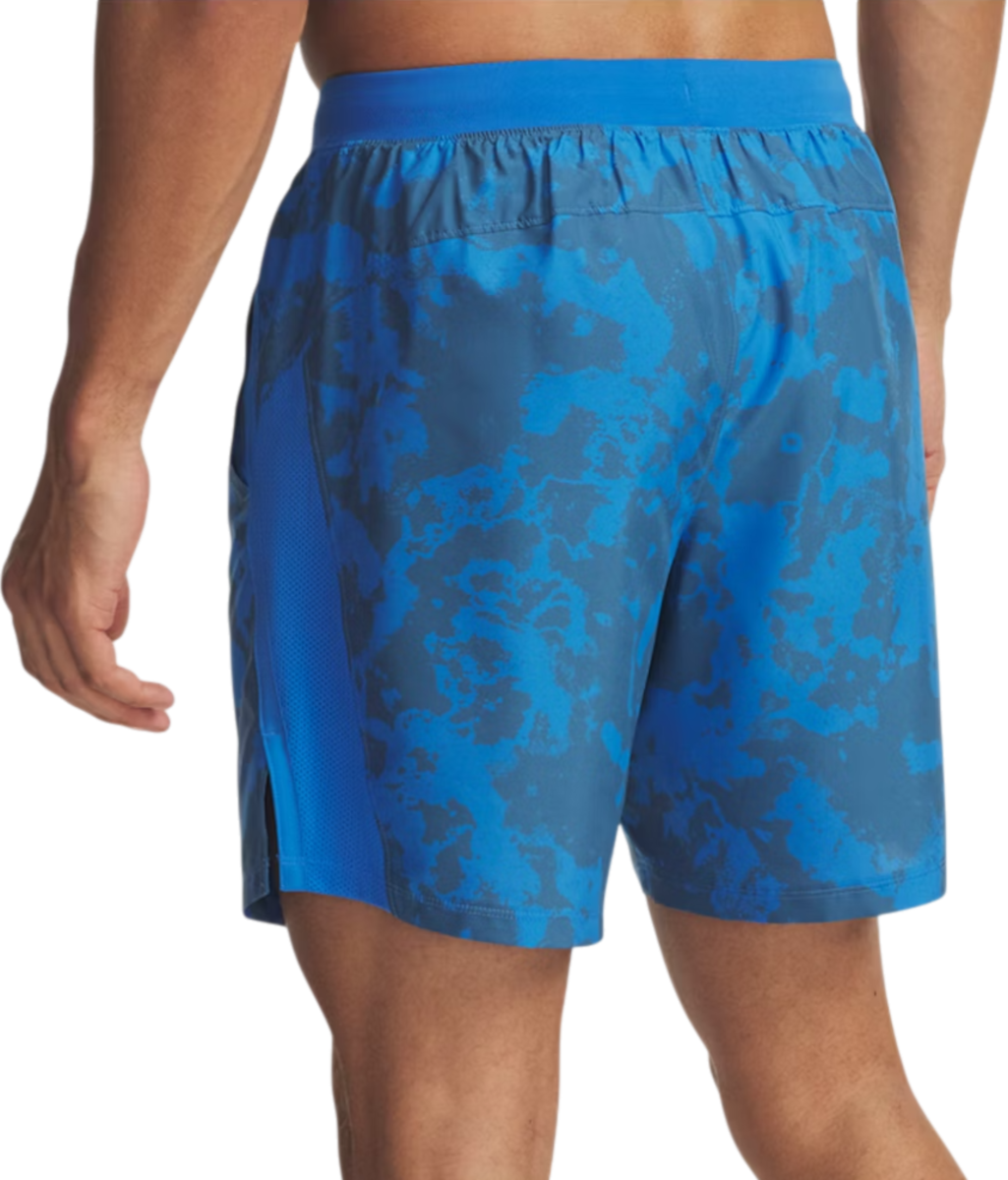 Къси панталони Under Armour Under Armour UA Launch 7" Print Shorts Синьо | 1382621-402, 1