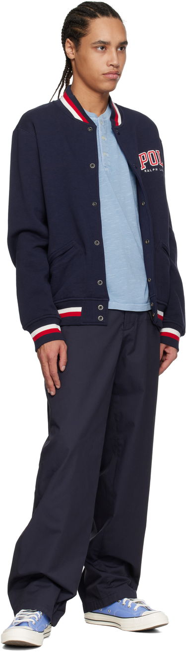 Яке бомбър Polo by Ralph Lauren Ralph Lauren Vintage Fleece Bomber Jacket Тъмно синьо | 710964468001, 3