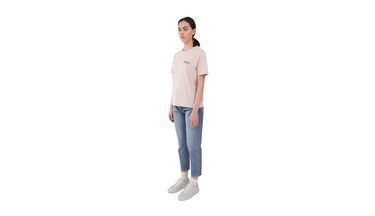 Поло тениска Makia Key T-Shirt Розово | W21029-427, 2