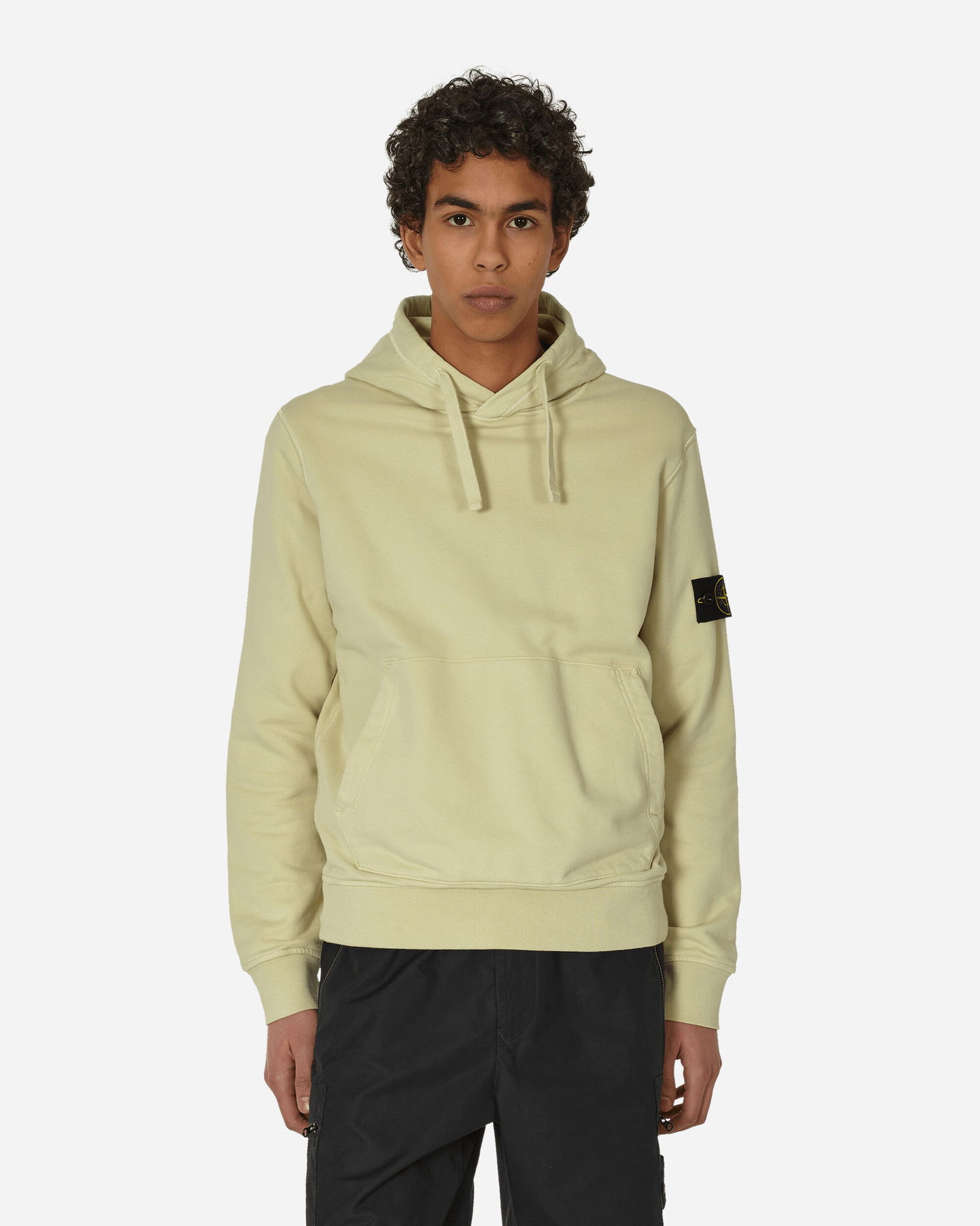 Риза Stone Island Garment Dyed Hooded Natural Beige Бежово | 801564151 V0091, 0