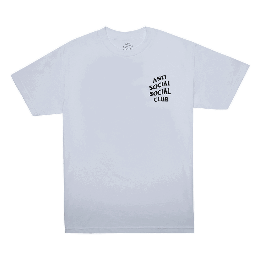 Тениска Anti Social Social Club Anti Social Social Club Logo 2 Tee Бяло | 0657 11LOGO WHIT