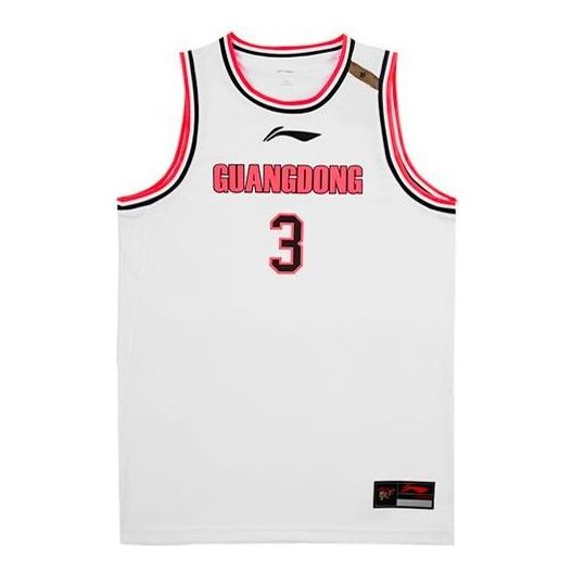 Фланелка Li-Ning Guangdong Basketball Jersey Бяло | AAYR447-1