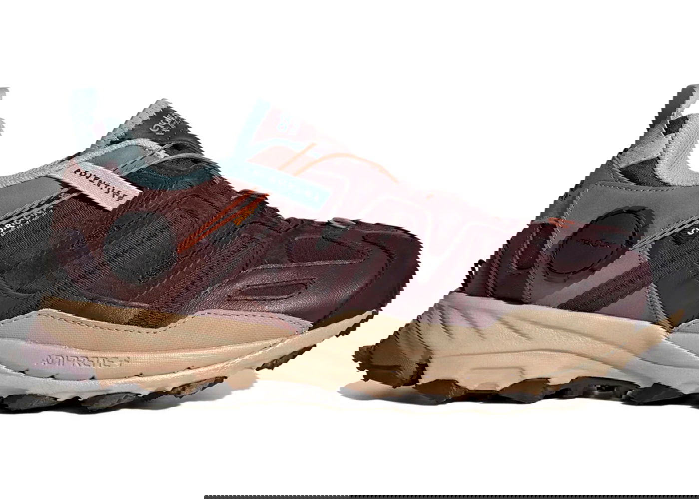 Кецове и обувки adidas Originals Hyperturf Gaiter Shadow Maroon Ash Pearl Кафяво | HQ6508, 0
