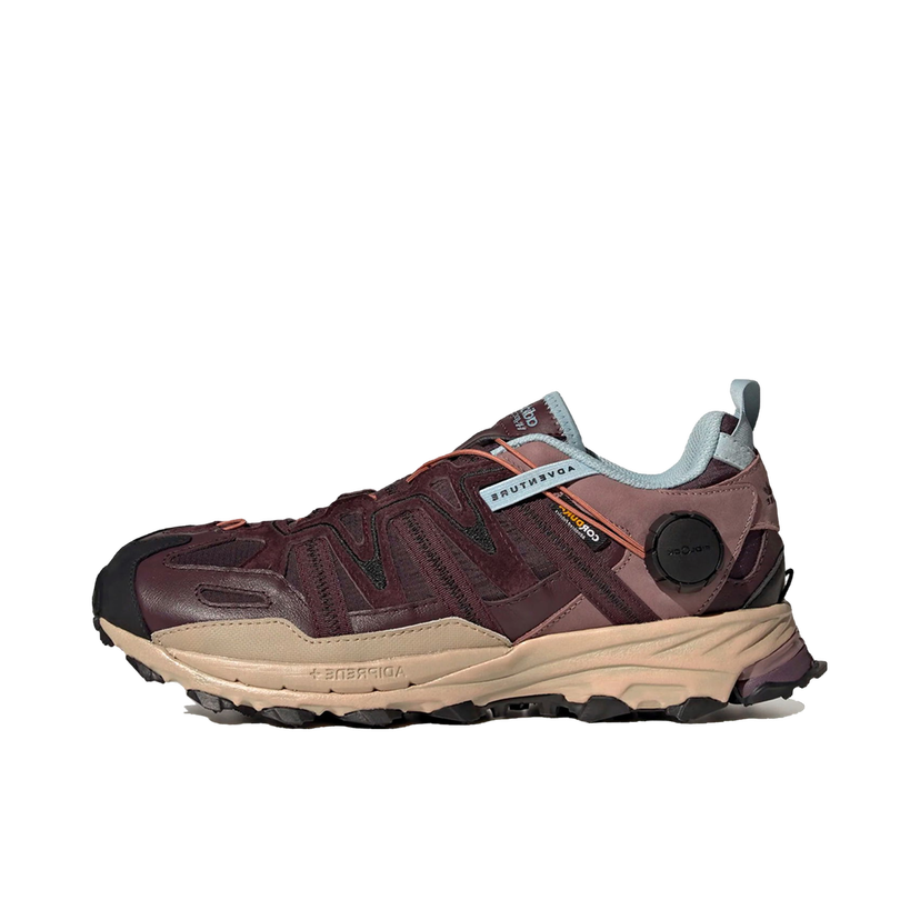 Кецове и обувки adidas Originals Hyperturf Gaiter Shadow Maroon Ash Pearl Кафяво | HQ6508
