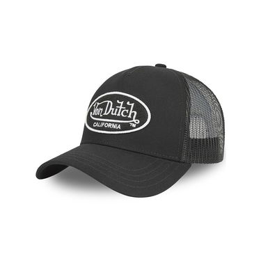 Шапка с козирка Von Dutch Von Dutch Trucker Cali Brushed Patch Cap Черно | VD/0/CAS1/LOFB5, 0