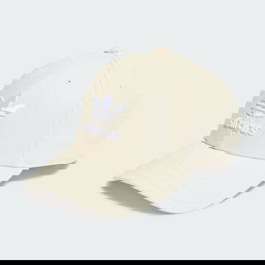 Шапка с козирка adidas Originals Trefoil Baseball Cap Бежово | IS4624, 0